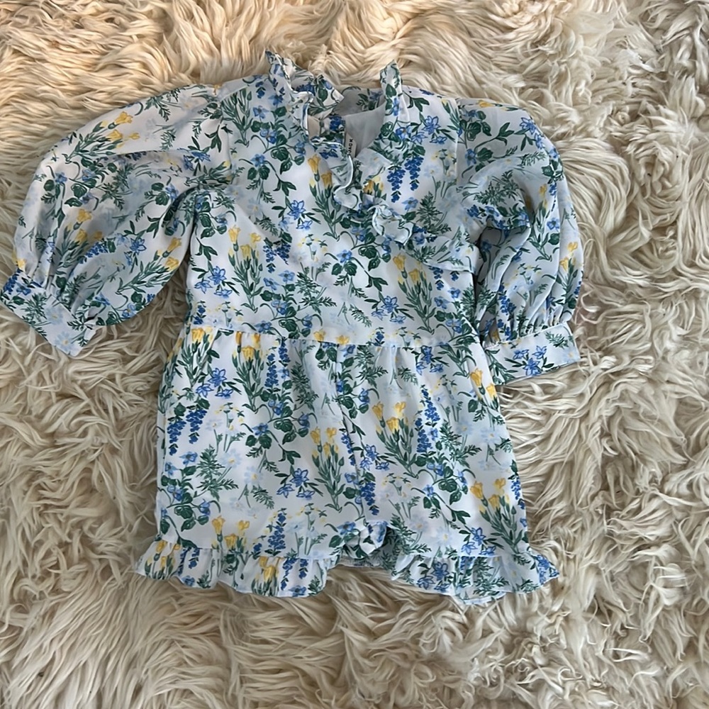 Janie and Jack chiffon jumper